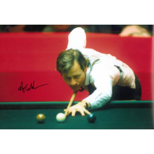 Alex HIGGINS 12x8 Signed Photo!
